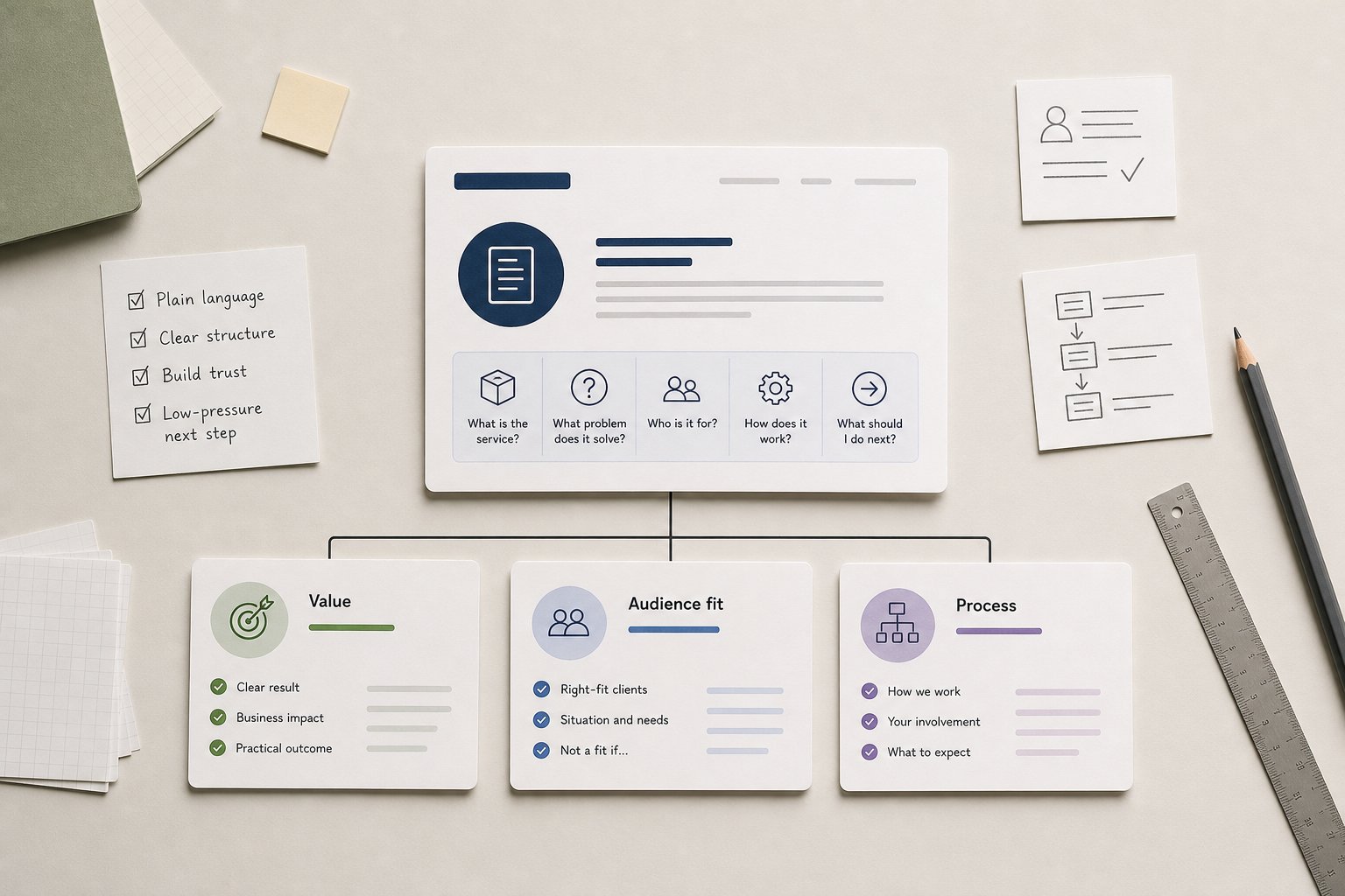 How to Write Service Pages That Explain Value Clearly